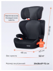 Автокресло детское 15 - 36 кг ISOFIX Farfello YKO-969