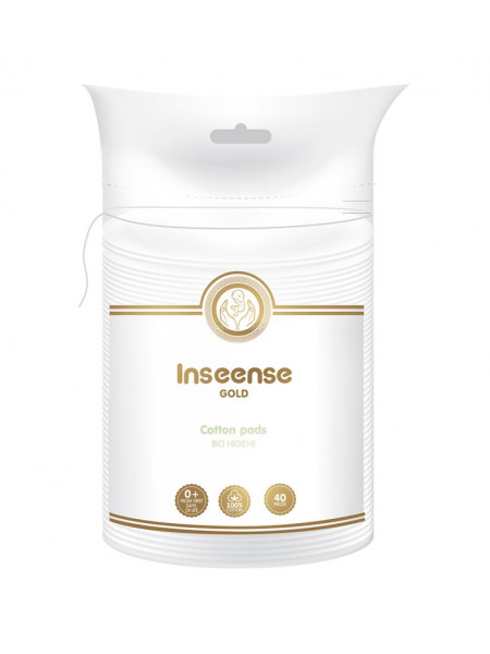Ватные диски Inseense овальные, 40 шт