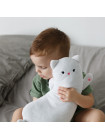 Игрушка «Мякиши» мягконабивная (подушка Кошечка Молли, белая)