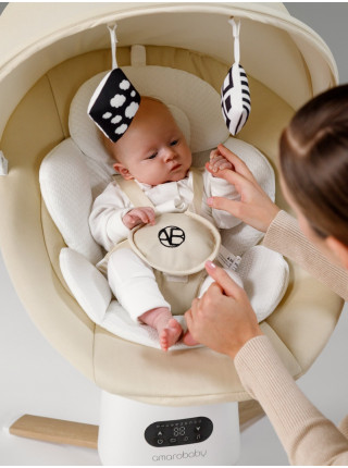 Качели электронные детские Amarobaby Jolly swing