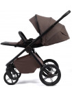 Детская коляска Peppy Monaco Plus 2 в 1 Brownie (коричневый), рама черная