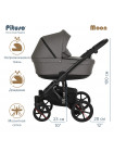 Коляска 2 в1 Moon  Кожа PITUSO
