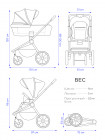 Коляска 2 в 1 Riko Basic Montana X 53