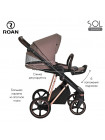 Детская коляска Roan Sol Luxury 2 в 1 RSL/4043 Cocoa/Rose Gold