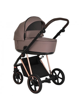 Детская коляска Roan Sol Luxury 2 в 1 RSL/4043 Cocoa/Rose Gold
