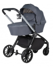 Коляска модульная 3в1 Baby shell  серый комби Арт/BBS-005
