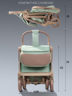 Коляска прогулочная Amarobaby Jaunt (Cabin Size)