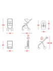 -Прогулочная коляска CARRELLO Bravo 8512PU