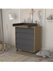Комод Incanto CAMBRIDGE 800/4 со съемным пеленальным столиком, ЛДСП