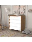 Комод Incanto CAMBRIDGE 800/4 со съемным пеленальным столиком, ЛДСП