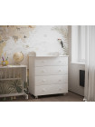 Комод Incanto NOVA 800/4 с органайзером, ЛДСП 