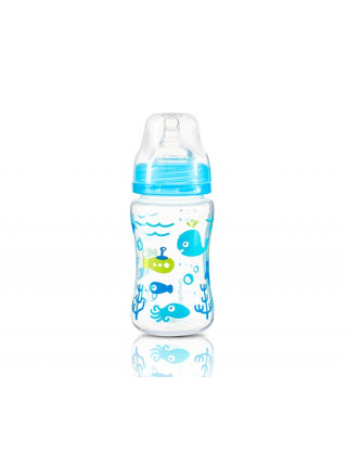 Бутылочка BabyOno Антиколиковая c широким горлышком 240 мл