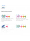 Пустышка Philips Avent 2 силиконовая ортодонтическая Ultra Air 0-6 мес. 2 шт. SCF080/06