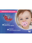 ПУСТЫШКА СИЛИКОНОВАЯ SCANDI ОТ ROXY-KIDS, 2 ШТ, В КОНТЕЙНЕРЕ, 0-6 МЕС