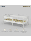 Кровать Pituso подростковая Saksonia 160*80 