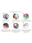 Круг для купания ROXY-KIDS надувной на шею для купания и плавания  с погремушкой fairytale bear
