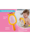 ИГРУШКИ ДЛЯ ВАННОЙ ДЛЯ ДЕТЕЙ SAFARI ОТ ROXY-KIDS С САЧКОМ